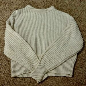 Cream sweater (target)